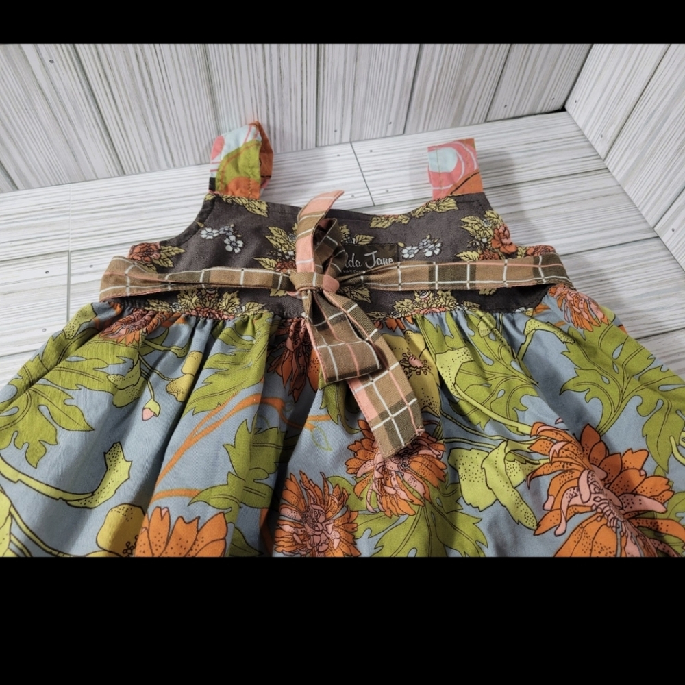 Matilda Jane Katherine Knot Apron Dress VHTF Field Trip (Size 18M) - Picture 4 of 6